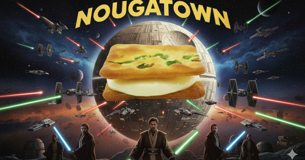 starwars style nougatown poster